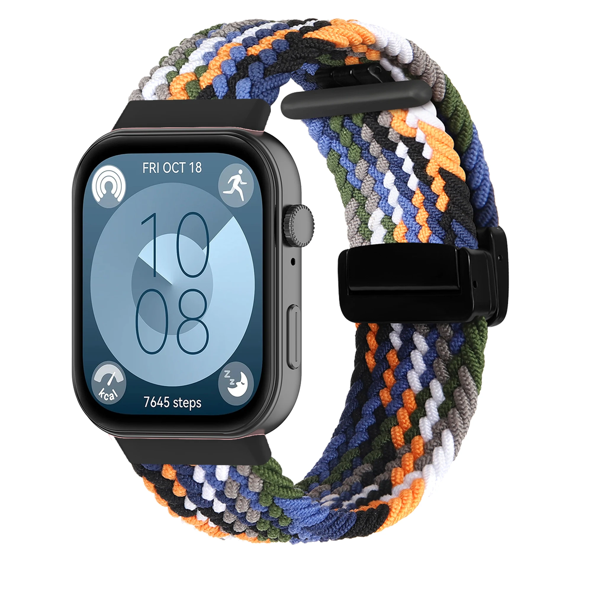 Braided Magnetic Nylon Solo Loop Wristband