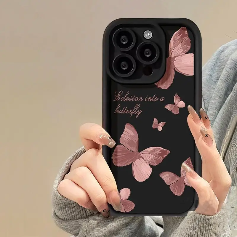 Dreamy Butterfly Soft Silicone Phone Case