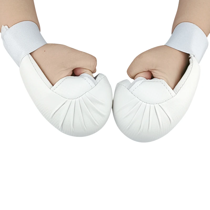 Description Picture 6 of itemWhite karate gloves high qulity adults kids martial arts gloves taekwondo protector boxing gloves