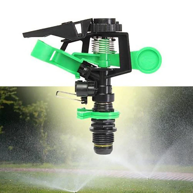 360 Szög Forgó Sprinkler 1/2 Hüvelykes Férfi Szál Mezőgazdasági Gyep Automatikus Öntözőkert Öntözési Otthoni Kerti Öntözés