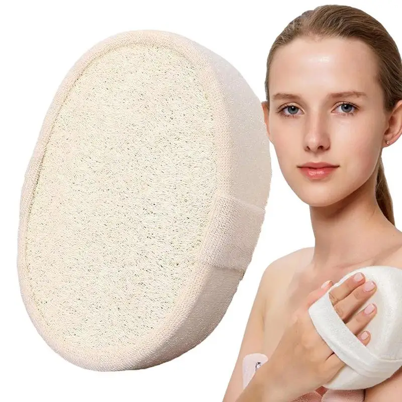 BodyLoofahStemSpaNanocellExfoliatorSpongeCleansesSkinofDirt