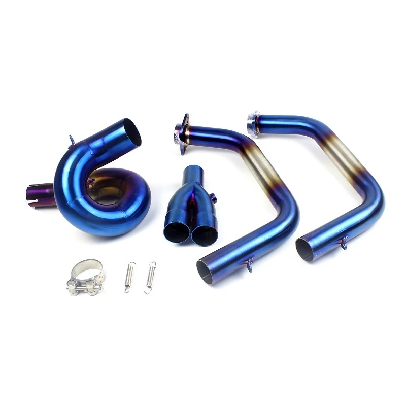 Motorcycle Exhaust Front Pipe Slipon For Z650 NINJA 650 2017 2018