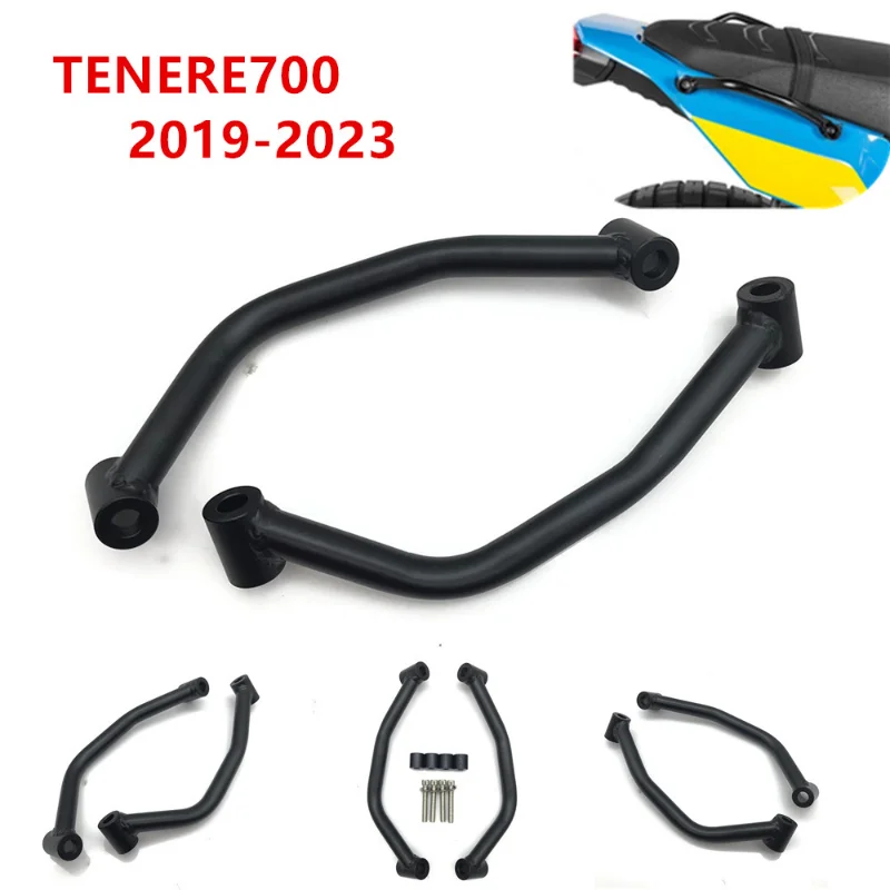 

Для YAMAHA TENERE 700 Tenere 700 T7 T 700 2019 2020 2021 мотоциклетная пассажирская Задняя ручка для сиденья ручная рукоятка захватный рельс