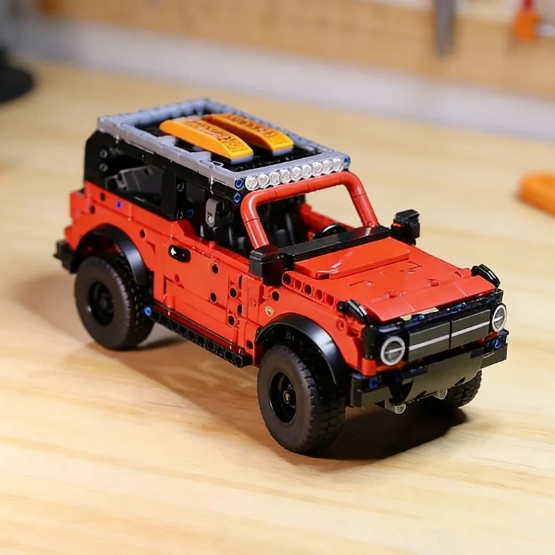 2026년 신제품 MOC 42213 |   943PCS 머스탱 SUV 조립 블록 |   완벽한 어린이 명절 선물 장난감