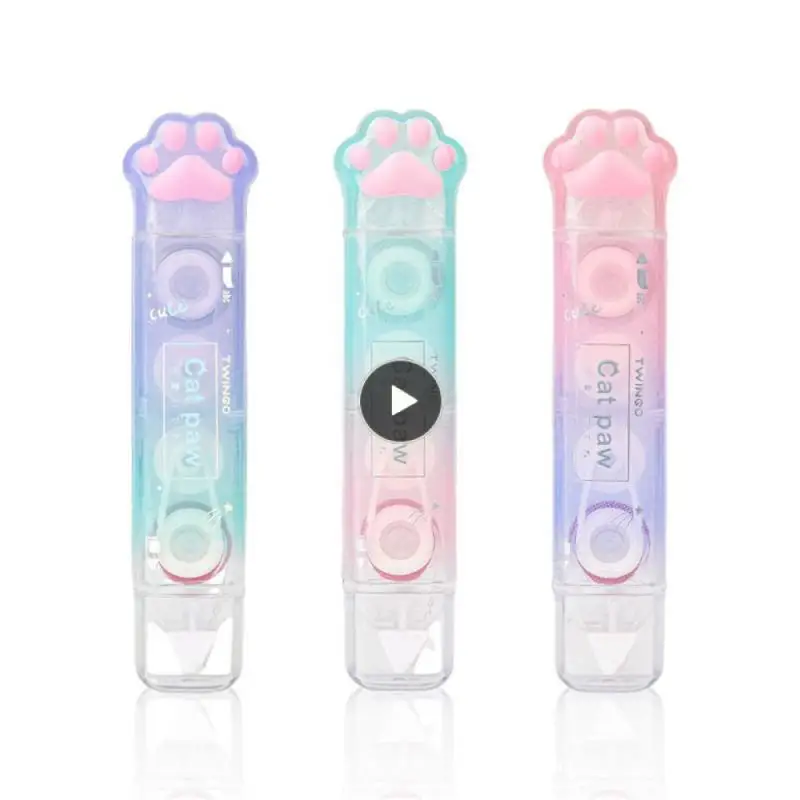 양면 교정 다기능 하트 모양 계획 스티커, 귀여운 고양이 디자인, 사용하기 쉬운..