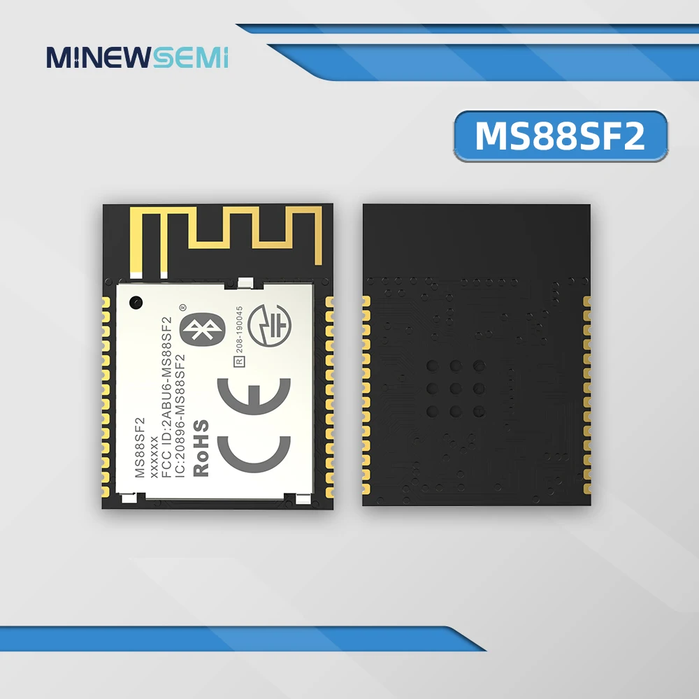 초저전력 무선 BLE 5.0 모듈, nRF52840 SoC 기반, 블루투스 연결용 완벽한 솔루션 제공, MS88SF2