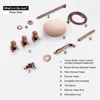 Shower Faucet Set Shower System Bathtub Faucet Set Bath Mixer Tap Bathroom Rainfall Head Shower Hot And Cold Kit In 3 Ways 6