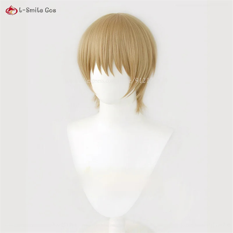 Okita Sougo Cosplay Perücke 70cm/32cm Light Linen Brown, hitzebeständig, Synthetik 16 Okita Sougo Cosplay Perücke 70cm/32cm Light Linen Brown, hitzebeständig, Synthetik 5