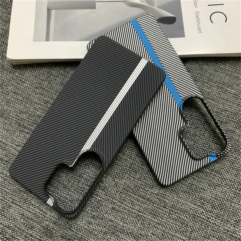 Ultra Slim Carbon Fiber Luxury Thin Business Armor Cover