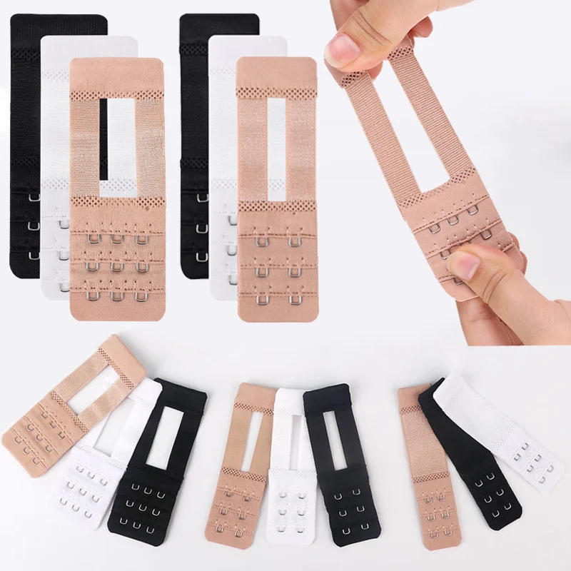 Lot De 35 Rallonges De Soutien-gorge à 3 Crochets Et 3 Rangées, Extensions De Sangle De Soutien-gorge à Clips Arrière, Accessoires De Soutien-gorge, élastique Réglable Et Extensible Grande Taille Pour