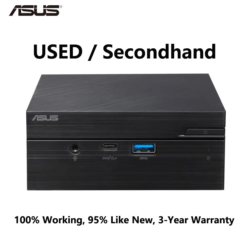 ASUS Mini PC PN41 ultracomact компьютер 11-го поколения Intel Celeron или Pentium CPU, WiFi 6, Bluetooth 5,0, 2,5 Гбит/с LAN, Windows 11