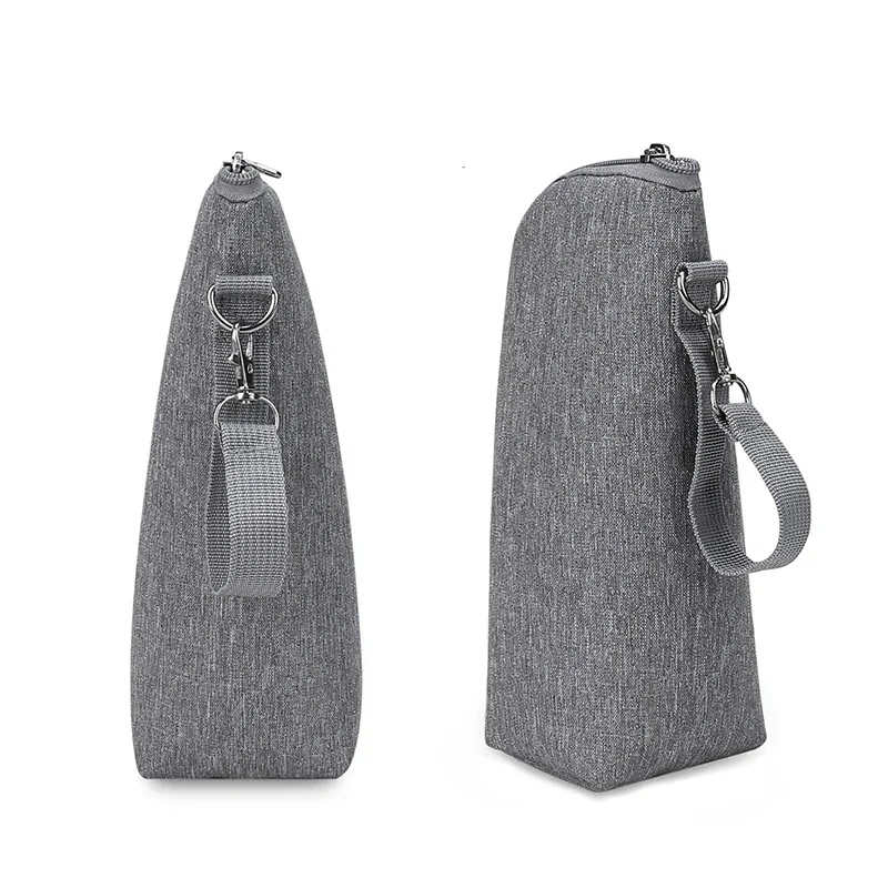 Baby Bottle Bag Bottle Warmer Baby Feeding Aluminum Mold Insulation Outing Stroller Hanging Bag For Storage Cups Drinks 5