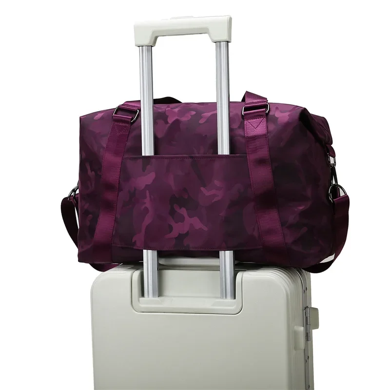 AL Yoga Waterproof Fitness Portable Bag Women's Wet and Dry Separation Large Capacity Luggage Bag Short-distance Travel Bag