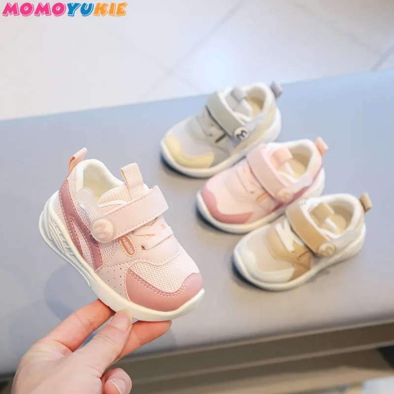 

Girls' Casual Shoes Sneakers Spring Children's Breathable Mesh kids Shoes Children's Casual Pink Purple Sport Shoes boys