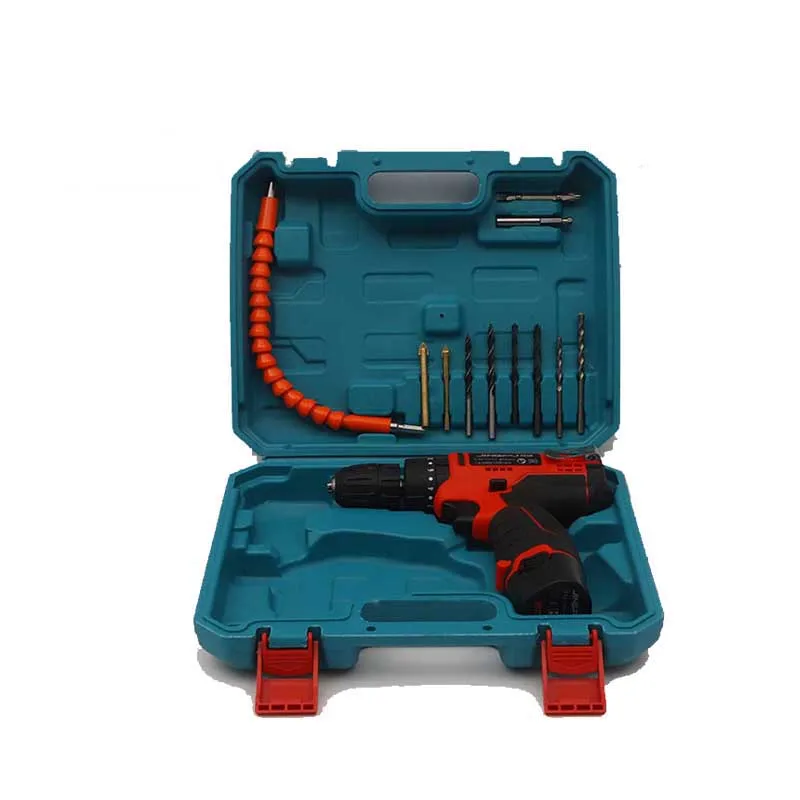 

Small Hand Electric Drill Home Multifunctionl Portable Lithium Battery Charging Electric Mini Drill Combination Set JP-12