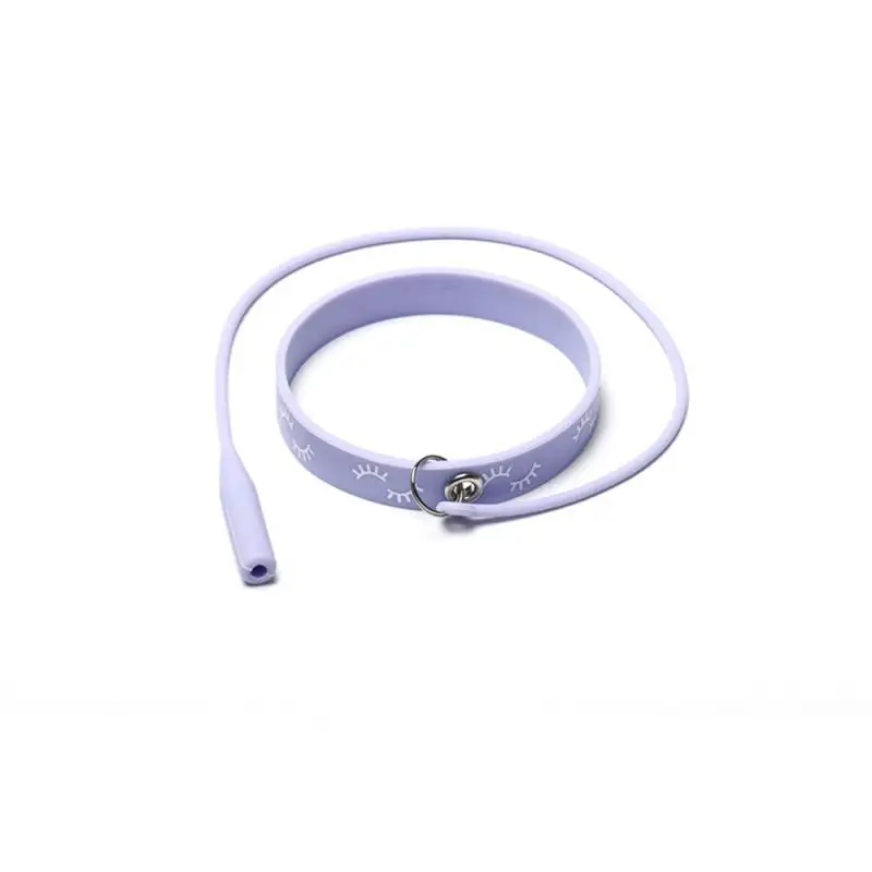 Flexible Eyelash Tweezers Silicone Material Assist Eyelash Extension Eyelash Tool With Wrist Strap Eyelash Protection Protected 5