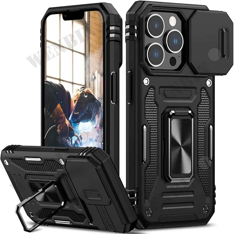 Coque téléphone avec protection caméra et support bague iphone_voghion.com