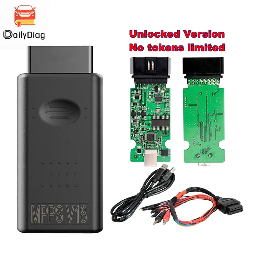 Сканер MPPS V18 MAIN + TRICORE + MULTIBOOT для EDC15 EDC16 EDC17