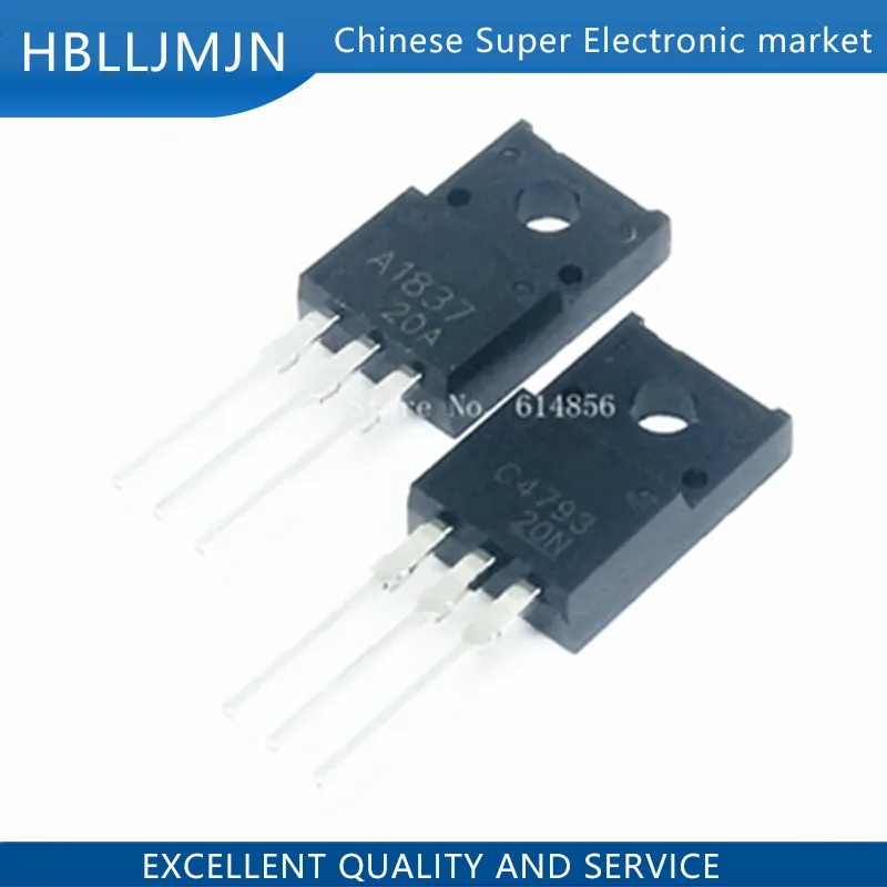 4PCS 2SA2222 2SC6144 TO-220F 2pairs 2pcs A2222 + 2pcs C6144 2SA1306 + 2SC3298 （2SA1837 2SC4793）（2SA1930 2SC5171 )