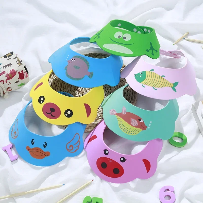 Baby Shampoo Cap Kids Shower Cap Bath Shower Hat Bathing Visor Wash Hair Shield Hat Newborns Bebes Children's Protect Eyes Hair hair wash hat shampoo shower cap hair wash shield