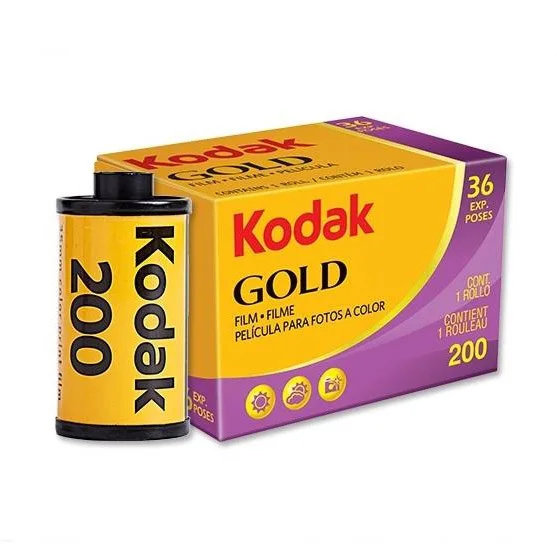 코닥 프로페셔널 필름 코닥 골드 200 35mm 컬러 필름 (135 필름 카메라용) ISO 200 36매/롤 (35mm 필름 카메라용)