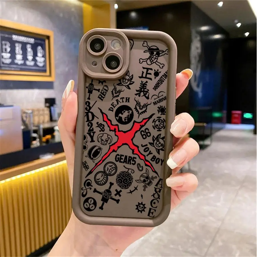 One Piece Beautiful Logo Soft Phone Case