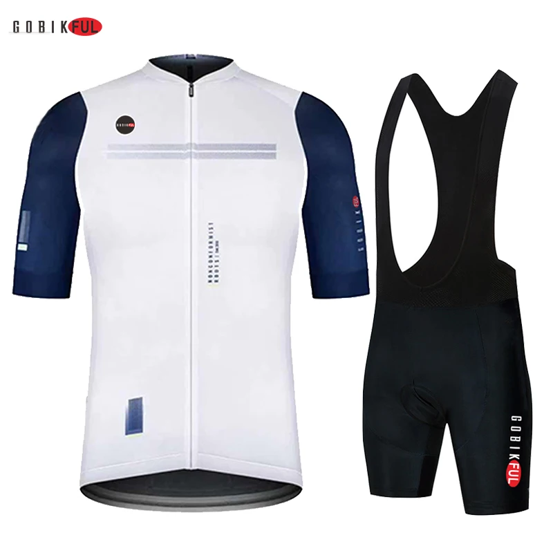 White New 2022 Cycling Team Jersey 20D Bike Shorts Suit Ropa Ciclismo Mens Summer Quick Dry Bicycle Maillot Pants Abbigliamento