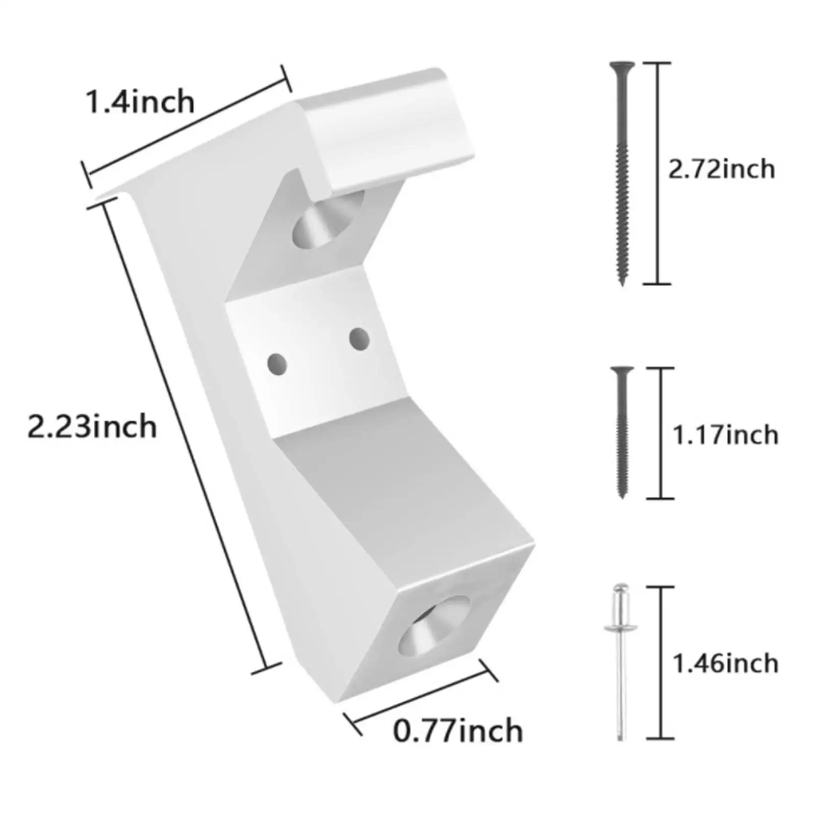 Floor Repair Kit for Squeaky Floors, Suitable for 5 Or 8 Inch Subfloor, Aluminum Alloy Tool