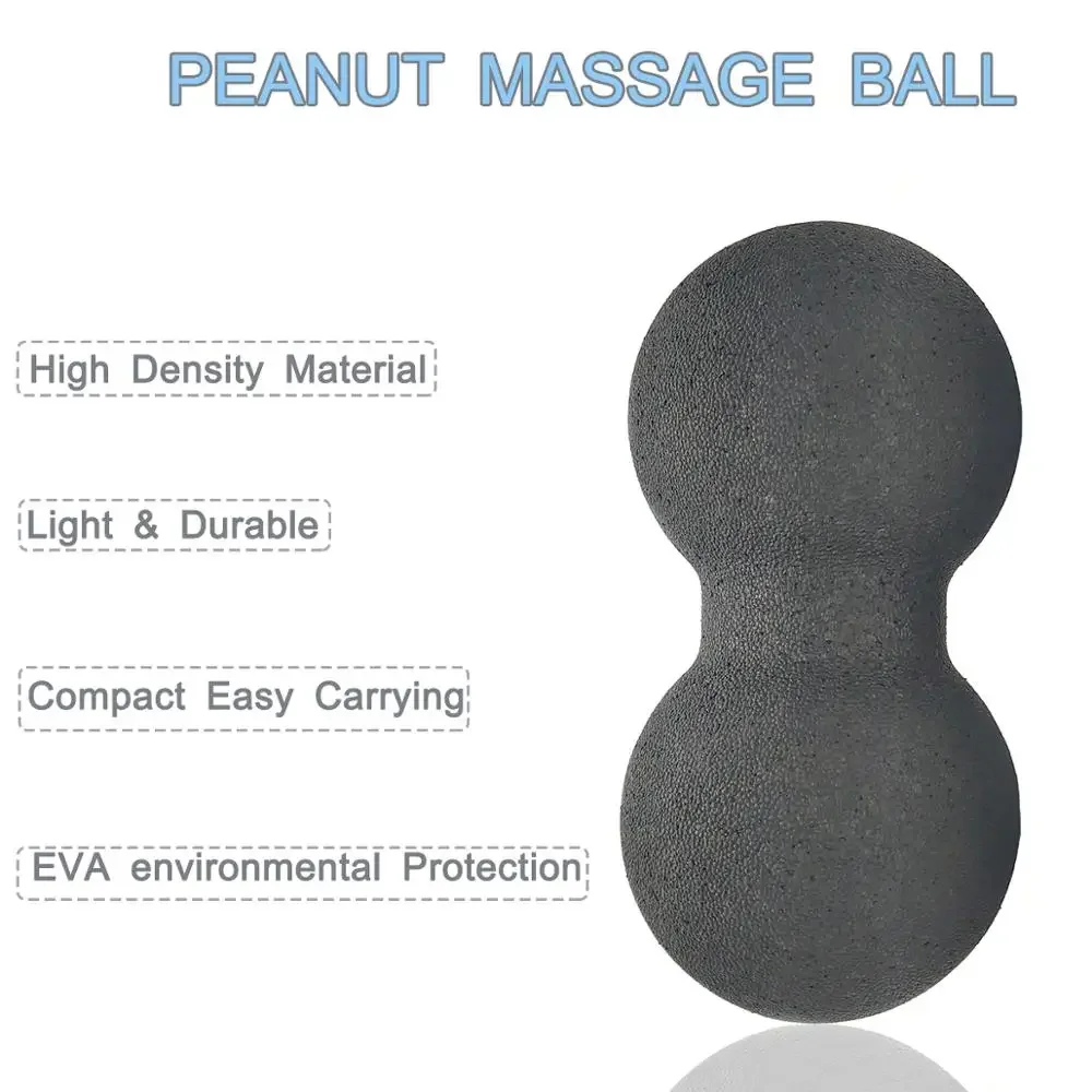 EPP Lacrosse Ball Peanut Massage Ball Set, Fascia Therapy, Muscle for Myofascial Release, Muscle Relaxer Acupoint Massage