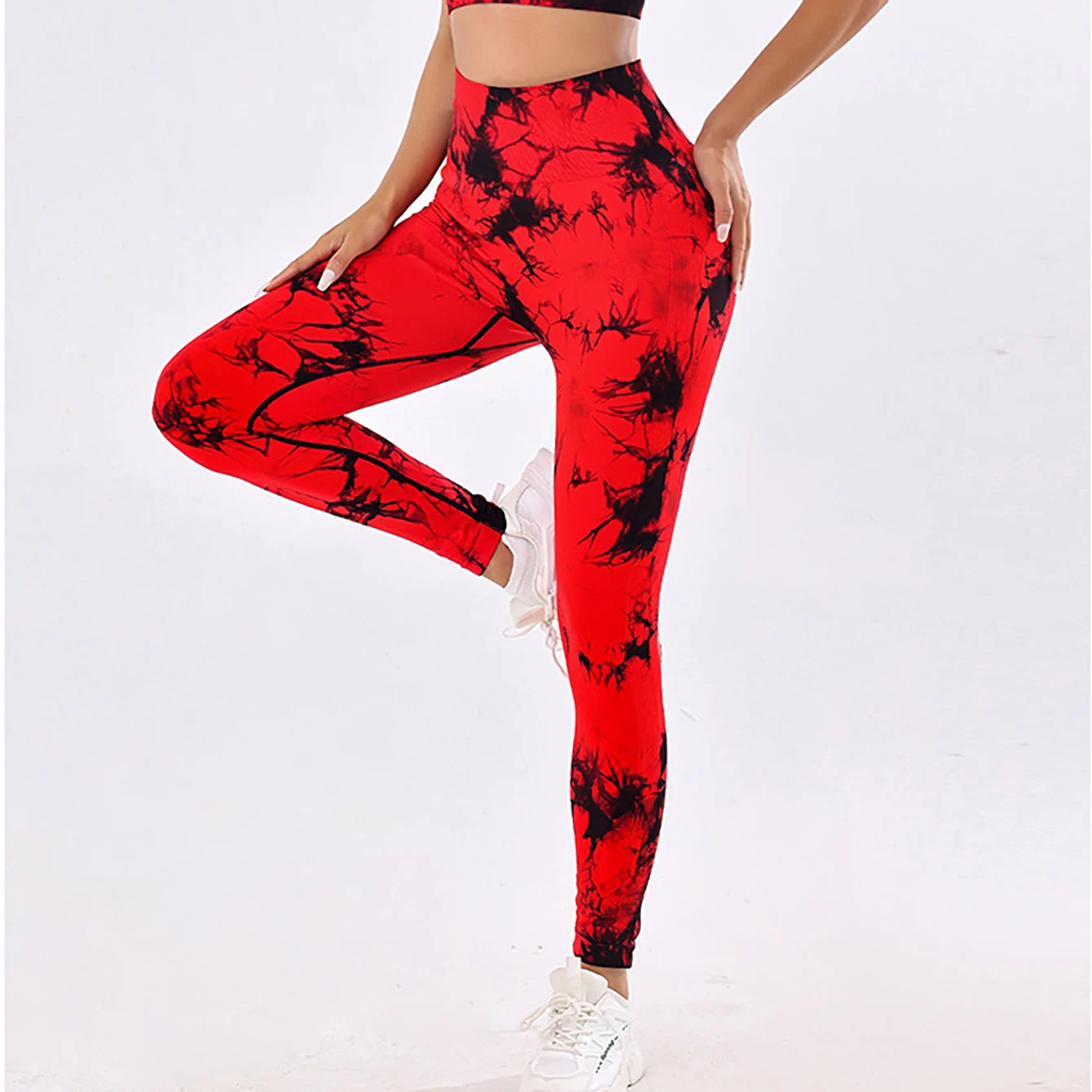 Nuevos pantalones de Yoga Tie Dye, mallas deportivas para mujer