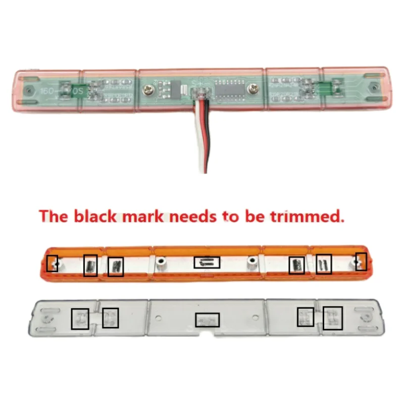 For Scania 770s 56371 Tractor LED Engineering Light For 1/14 Tamiya RC Truck Rotating Lamp Replaced PCB Tamiya LESU Tractor Upgr 4