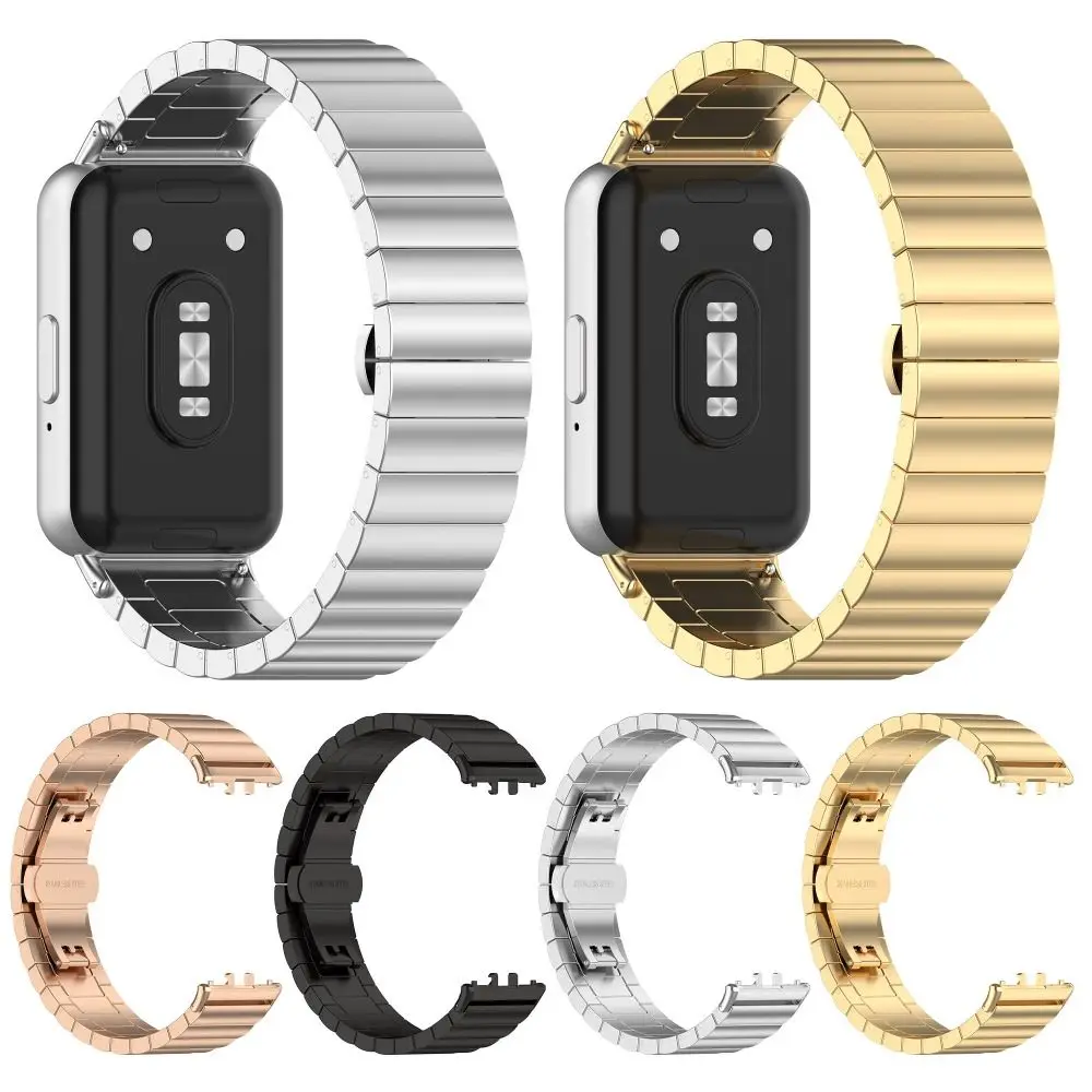 

Metal Stainless Steel Strap New Smart Watch Replacement Bracelet Fashion Accessories Watchband for Samsung Galaxy Fit3