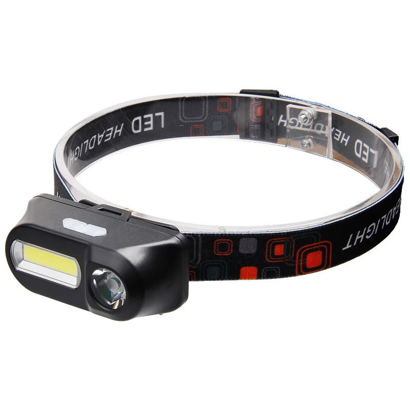 

Rechargeable Headlamp ，Camping Head Light Lamp by 1* 18650 Battery LED COB Bulbs Lithium Ion 10w