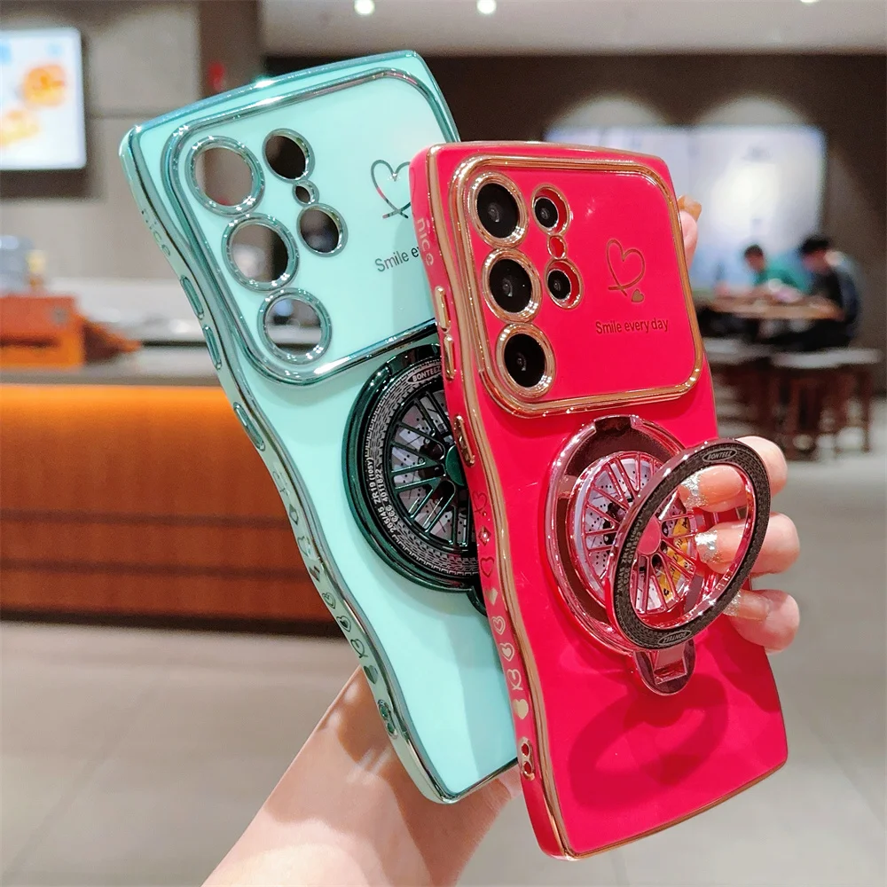 Gyroscope Rotating Bracket Wave Frame Case Cover