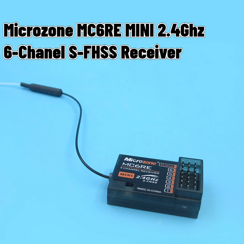 Microzone Mc6Re Mini 6-Chanel 2.4Ghz S-Fhss Ricevitore Trasmettitore Per Rc Fixed Wing/Model Aircraft Car Boat