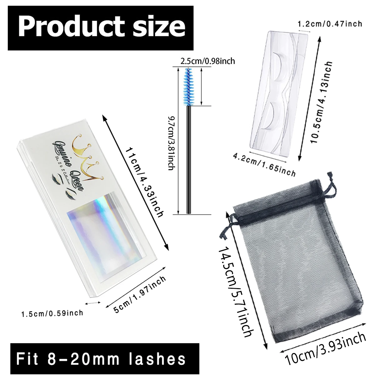 Wholesale False Mink Lashes Case Eyelashes Box Custom Lash Boxes  Logo  Packaging Fluffy Soft Eye-lash Cases Packaging  Makeup 6
