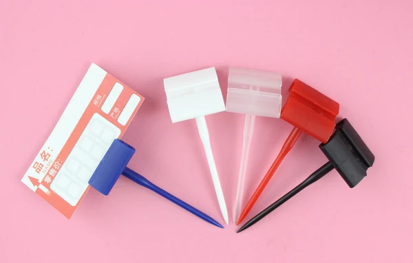 Plastic Pricing Needles Card Spike To Hold Tags Label Ticket Post Paper Arts Memo Pricing Display Bread Bakery Ticket Pins