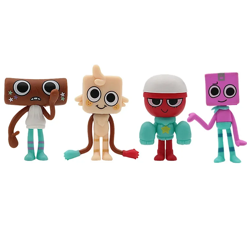 8Pcs/Set Dandy's World PVC Action Figure Toy Cartoon Dandy World Horror Game Model Doll Figurines Kids Birthday Cake Decor - Bilde 4