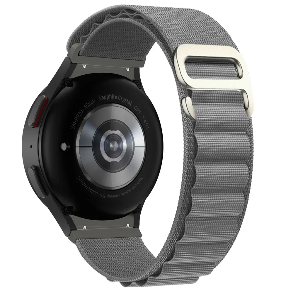 Alpine Loop Nylon Sport Band with G-hook Closure - No-Gap Design