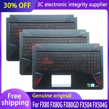 NEW Laptop Palmrest Upper Case US Backlight Keyboard For Asus TUF FX80 FX504 FX80G FX80GD FX504G FX504GD FX504GE Gamer Keyboard