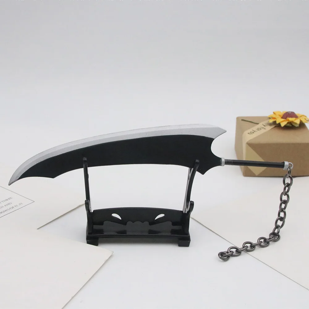 Anime Keychain BLEACH Thousand-Year Blood War Kurosaki Ichigo Zangetsu Weapon Pendant For Men