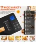 *Bread Maker, 17-in-1 Dual Heaters Bread Maker, Auto Nut Dispenser,Ceramic Pan& Touch Panel, 3 Loaf Sizes, Bread Maker 2
