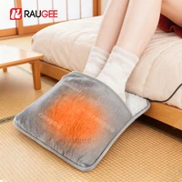 Electric Foot Heater Portable Soft Foot Warmer Mat For Home USB Foots Warmer Pat Wearable Foot Warmth Mad Winter Foot Warmer