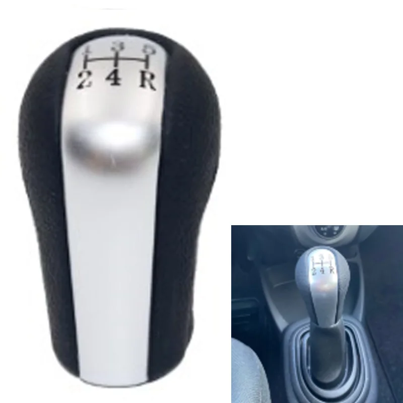 5 Speed Manual Shift Knob Gear Shifter Stick Nob Leather Head For Toyota Corolla /rav4 /verso