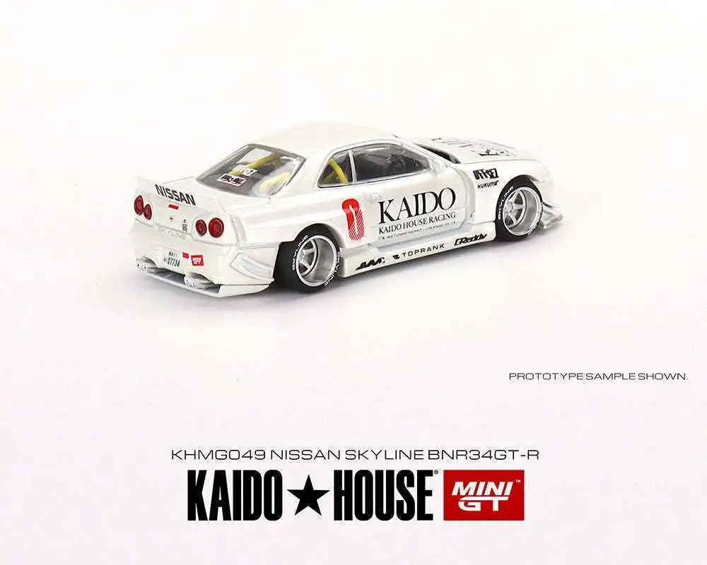 MINIGT 1:64 KAIDO HOUSE Nissan R34 Skyline Removable Cover