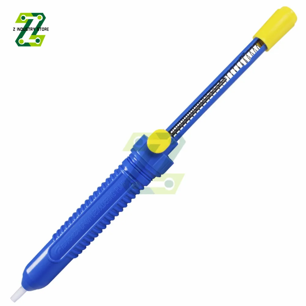 Plastic Desoldering Pump Suction Tin Soldering Sucker Pen Removal Vacuum Soldering Iron Desolder Hand Welding Tools desoldering suction pump,desoldering pump,desoldering tool,electrothermal solder sucker,vacuum sucking pen