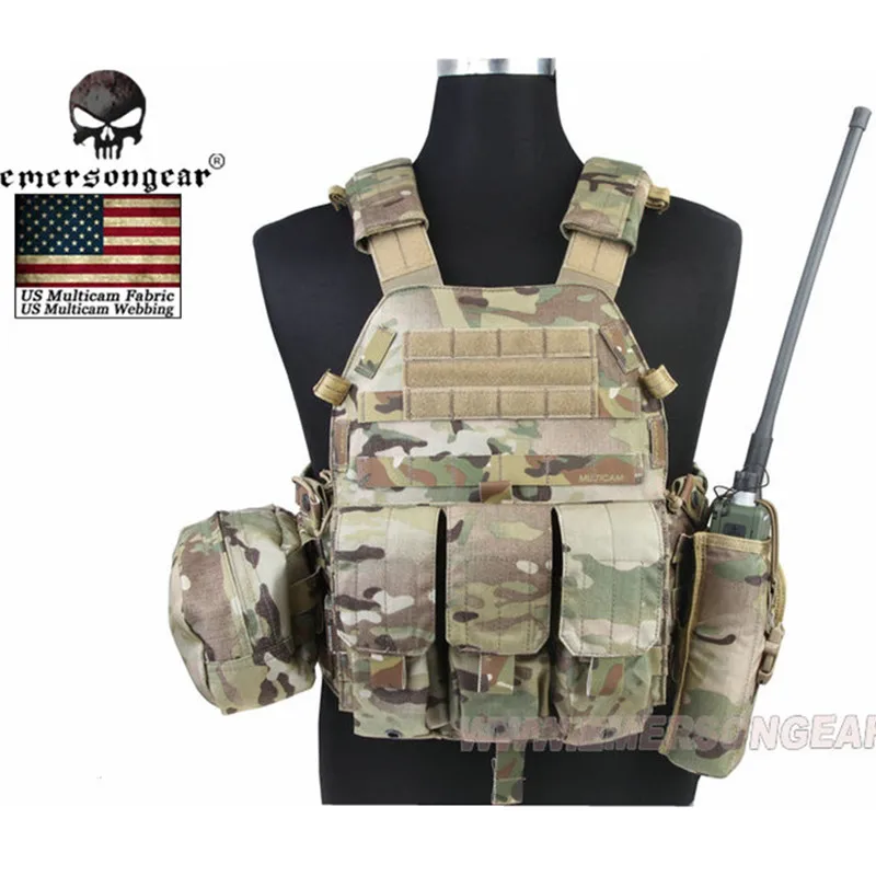SEMAPO GEAR製　LBT-6094K 他ポーチ3点セット Multicam] 6094k type vest - SEMAPO GEAR