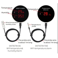 WIFI Tuya Temperature and Humidity Sensor with 1m / 3m cable detecting temperature from -40 ℃ to 120 ℃  Tuya Smart App Monitor - Image 5
