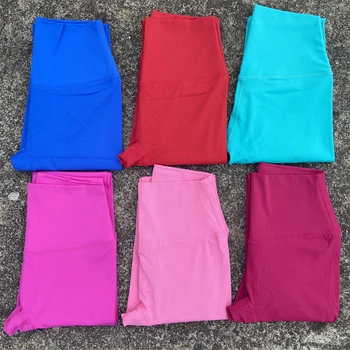 Leggings da yoga da donna Pantaloni sportivi da palestra con tasche Collant a vita alta Pantaloni fitness taglie forti Pantaloni da allenamento per allenamento da corsa