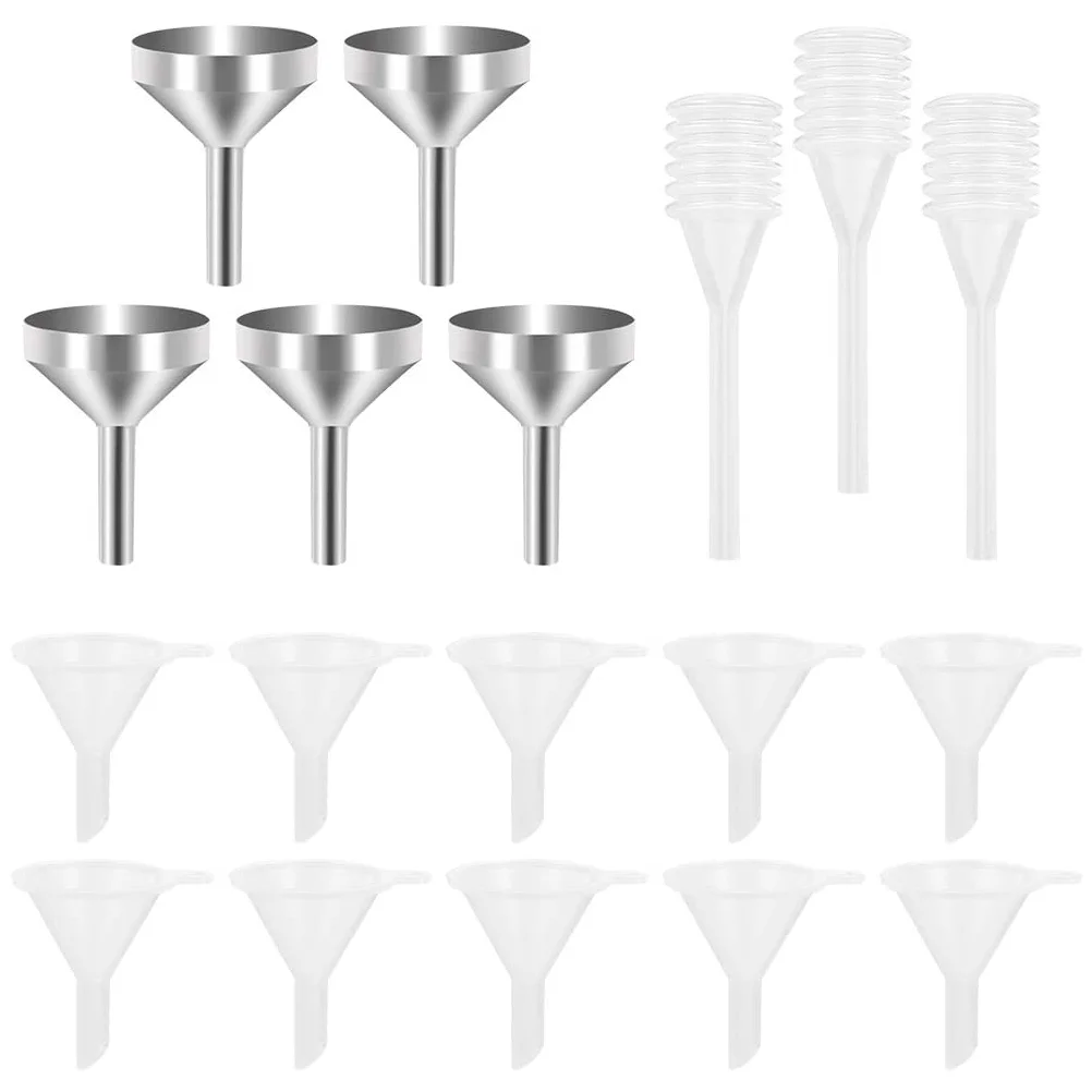 

Small Metal Funnels Mini Pipette Fragrance Essential Oil Mini Funnels Powder Funnel Filling Small Bottles Sand Art Atomizers